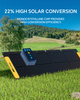 1102,5 Wh Tragbares Powerstation Mit Solarpanel 100 W, Solargenerator LiMnFePO4-Akku Für Camping-Heim-Backup