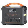 Tragbares Powerstation 1102,5 Wh Aufladen von 0-100% in 1,2 Std. Mobiler Stromspeicher mit 1200 W x 3 AC-Steckdosen LiMnFePO4-Akku