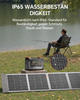 400W Profi-FaltSolarpanel – Vernäht Für Maximale Haltbarkeit