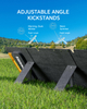 1102,5 Wh Tragbares Powerstation Mit Solarpanel 100 W, Solargenerator LiMnFePO4-Akku Für Camping-Heim-Backup