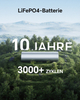 Tragbares All-in-one-2400-W-Kraftwerk mit integrierter Mikro-Inverter-Stromversorgungslösung, Balkon-Solarenergiespeichersystem