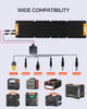 100 Watt 19V Tragbares Solarmodul für tragbares Kraftwerk