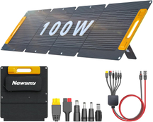 100 Watt 19V Tragbares Solarmodul für tragbares Kraftwerk