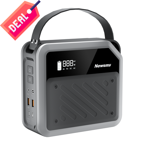 Tragbare Powerstation 72000mAh, 270W Powerbank, 2 X 100W USB-C PD Ein-/Ausgang, 5 Anschlüsse, 253W Notstrombatterie