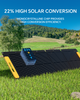 100 Watt 19V Tragbares Solarmodul für tragbares Kraftwerk