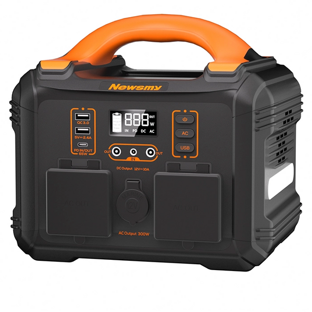 Tragbare Powerstation 236 Wh Reine Sinuswelle AC 300W/230V, PD65W Ein- Und Ausgang