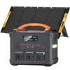 1102,5 Wh Tragbares Powerstation Mit Solarpanel 100 W, Solargenerator LiMnFePO4-Akku Für Camping-Heim-Backup