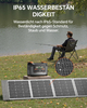 Tragbare Powerstation Mit 400W Solarpanel, 2047,5Wh Balkonkraftwerk Mit Speicher S2400, Solargenerator Mit AC 2400W (4000W Spitze) Für Hause Camping