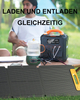 551,25 Wh Tragbares Powerstation Mit Solarpanel 100 W, Solargenerator LiMnFePO4-Akku Für Camping-Backup Zu Hause