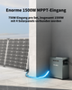 Balkonkraftwerk Energiespeichersystem für den Balkon, 2016 Wh, kompatibel mit 99 % Mikro-Wechselrichter und Solarpanel, IP 65, wasserdicht, geräuschlos